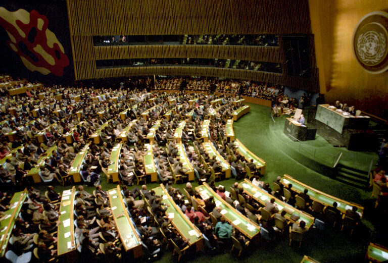 RIAN_archive_828797_Mikhail_Gorbachev_addressing_UN_General_Assembly_session