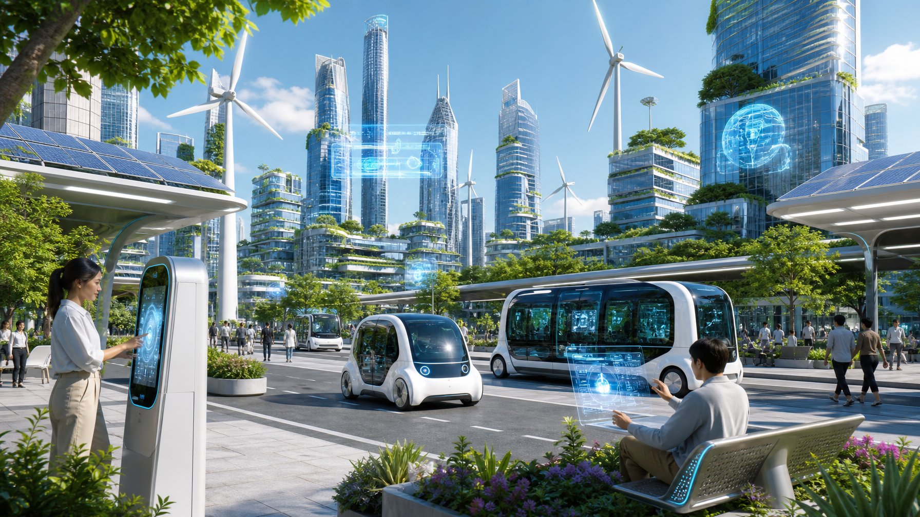 Kota Pintar di Negara Maju 2026: Mengintegrasikan AI, Transportasi Otonom, dan Energi Berkelanjutan