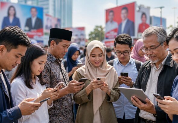 Bagaimana Peran Media Sosial Dalam Mempengaruhi Opini Publik Menjelang Pilkada Serentak 2026?