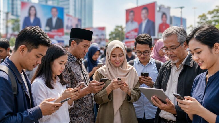 Bagaimana Peran Media Sosial Dalam Mempengaruhi Opini Publik Menjelang Pilkada Serentak 2026?